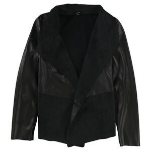 Alfani Womens 3-Tone Jacket, Black, XL, DM